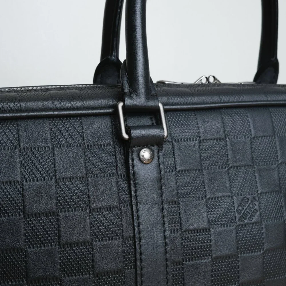 Louis Vuitton Damier Infini Porte-Documents Voyage Briefcase Black